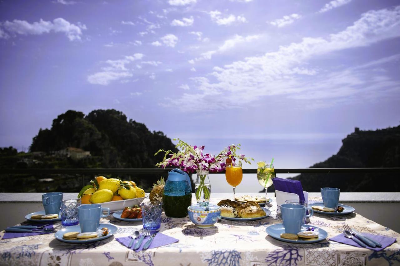 Amalfi Sea View Villa Scala Kültér fotó