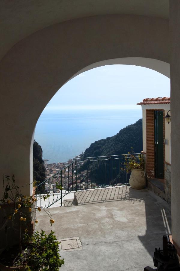 Amalfi Sea View Villa Scala Kültér fotó