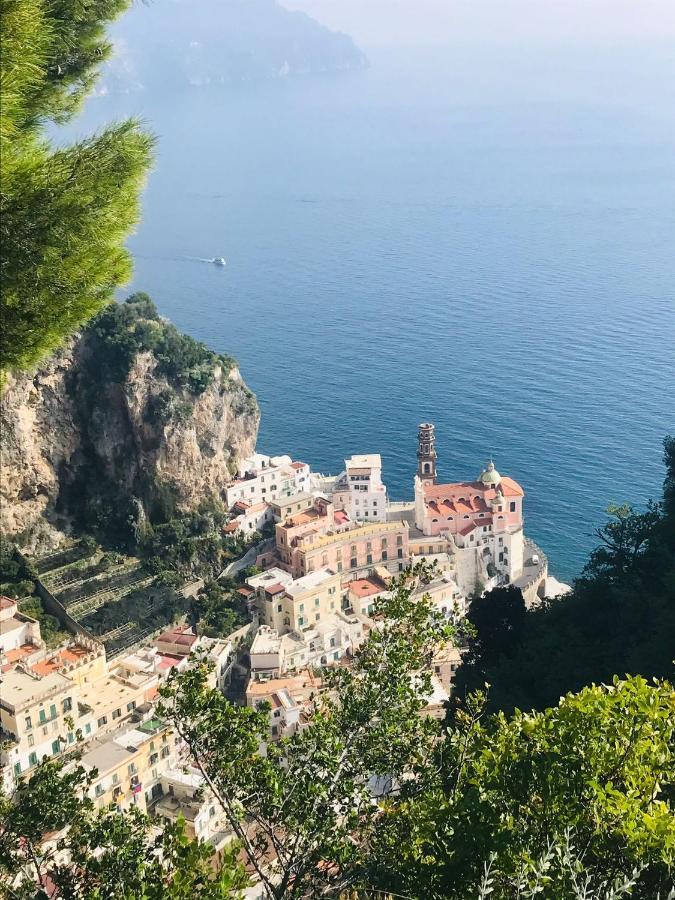 Amalfi Sea View Villa Scala Kültér fotó